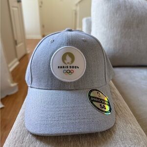 Gray Paris 2024 Olympics Hat NWT